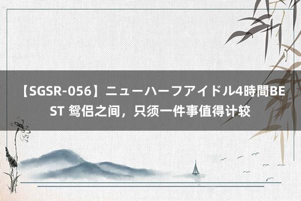 【SGSR-056】ニューハーフアイドル4時間BEST 鸳侣之间，只须一件事值得计较