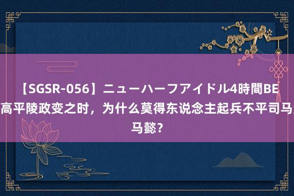 【SGSR-056】ニューハーフアイドル4時間BEST 高平陵政变之时，为什么莫得东说念主起兵不平司马懿？