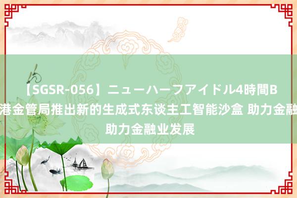 【SGSR-056】ニューハーフアイドル4時間BEST 香港金管局推出新的生成式东谈主工智能沙盒 助力金融业发展